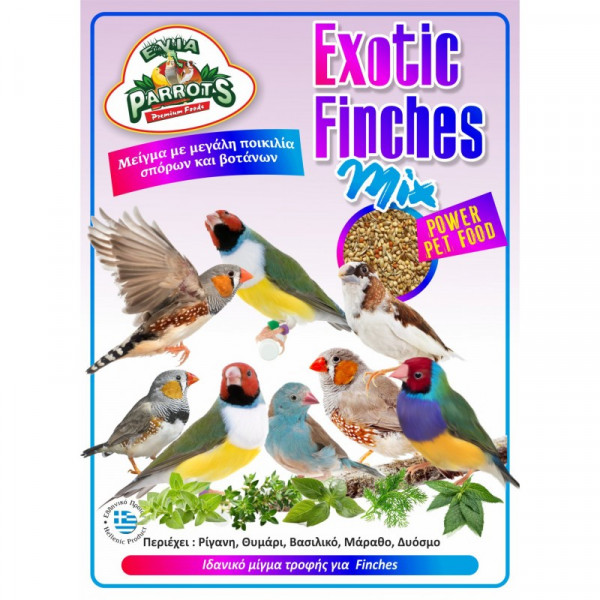 EVIA PARROTS ΕXOTIC FINCHES MIX