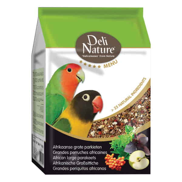 Deli Nature 5 Star Menu African large parakeets