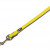 NOBBY-Λουρί CLASSIC PRENO yellow/grey L: 120cm; W: 15/20 mm