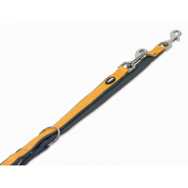 NOBBY-Λουρί Οδηγός CLASSIC PRENO orange/grey L: 200cm, W: 15/20mm