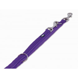 NOBBY-Λουρί Οδηγός CLASSIC PRENO purple/purple L: 200cm, W: 15/20mm