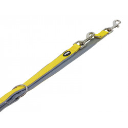 NOBBY-Λουρί Οδηγός CLASSIC PRENO yellow/grey L: 200cm; W: 15/20 mm