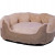 NOBBY-Comfort Οβάλ Κρεβάτι Classic SINOK  beige :44x37x20cm