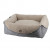 NOBBY-Comfort Τετράγωνο Κρεβάτι XAVER  grey :70x56x21cm