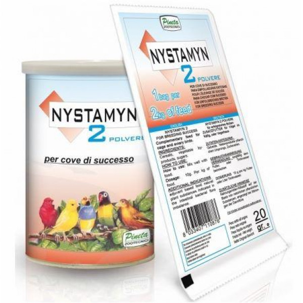 PINETA NYSTAMYN 250gr θνησιμότητα των νεοσσών