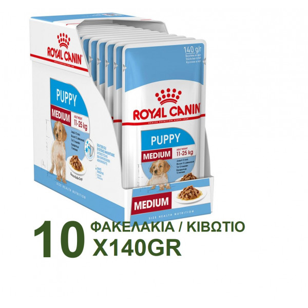 ROYAL CANIN MEDIUM PUPPY POUCH