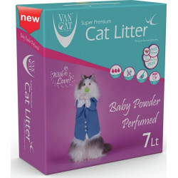 VAN CAT BABYPOWDER ΑΜΜΟΣ ΓΑΤΑΣ ΣΥΓΚΟΛΛΗΤΙΚΗ 7lt