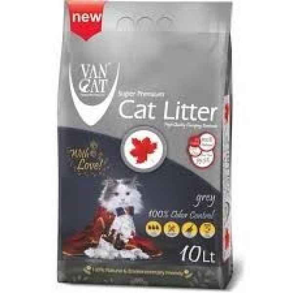 Van Cat Grey Odor Control 10lt