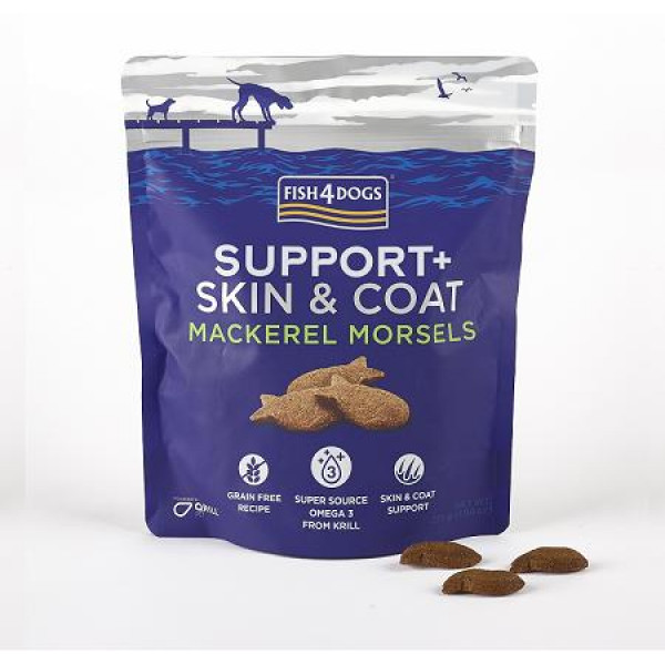 Fish4Dogs Support +SKIN & COAT MACKEREL 300gr