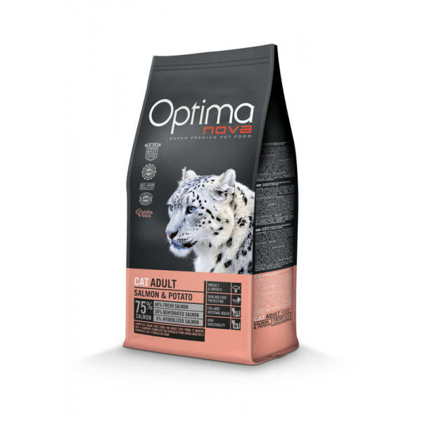 Optima nova Cat Adult (Σολομός & πατάτα)