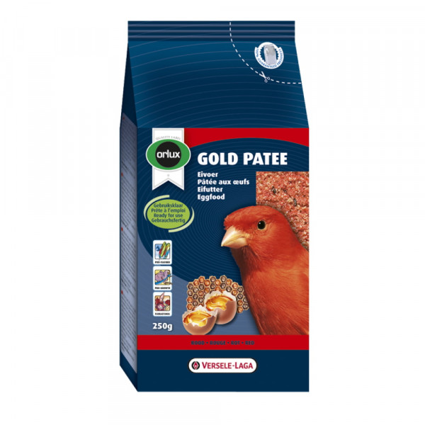 ORLUX Gold Pate Αυγοτροφή με μέλι Κόκκινα καναρίνια